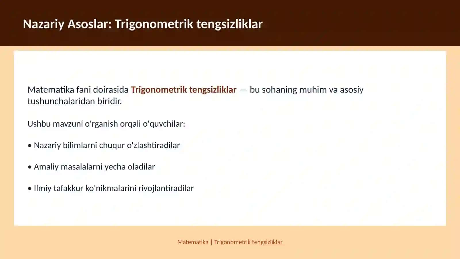 Tangens va kotangens 3