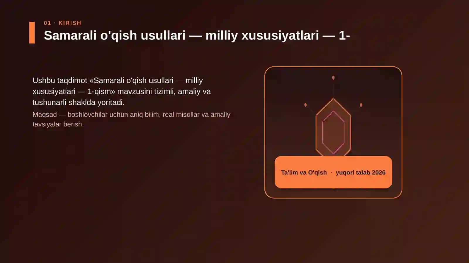 Samarali o'qish usullari — milliy xususiyatlari — 1-qism 3