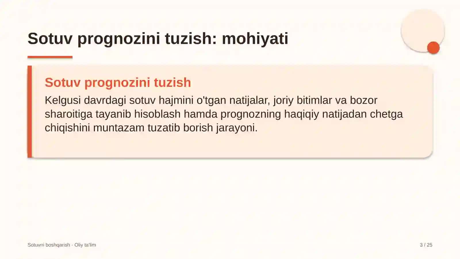 Turistik zonalarda sotuv prognozini tuzish 3