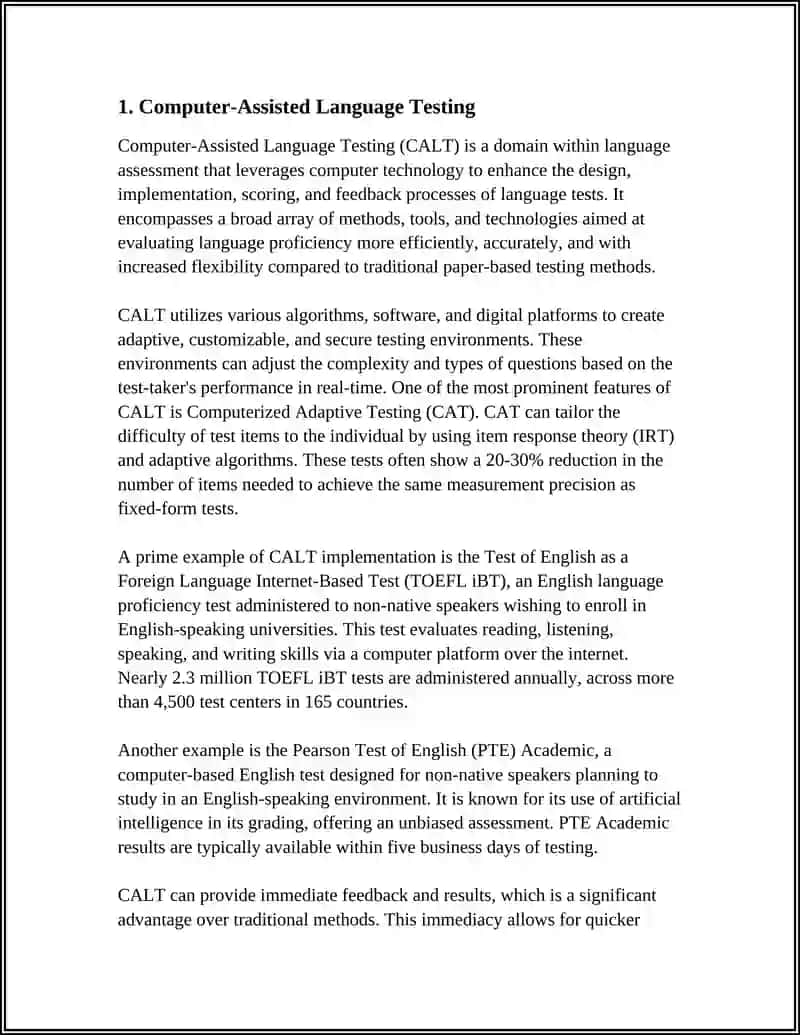 Computer-Assisted Language Testing 3