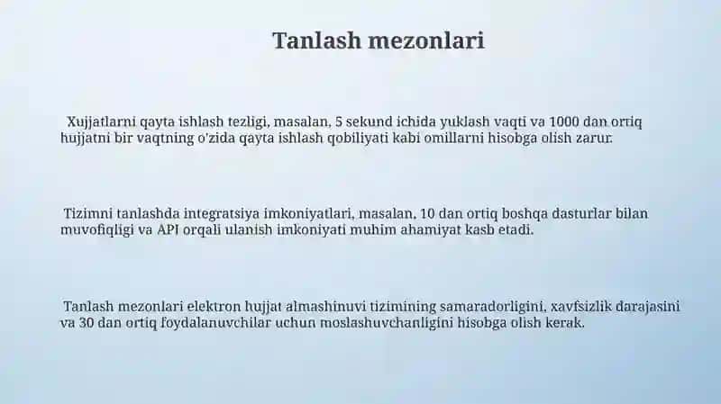 Elektron hujjat almashish tizimlari 3