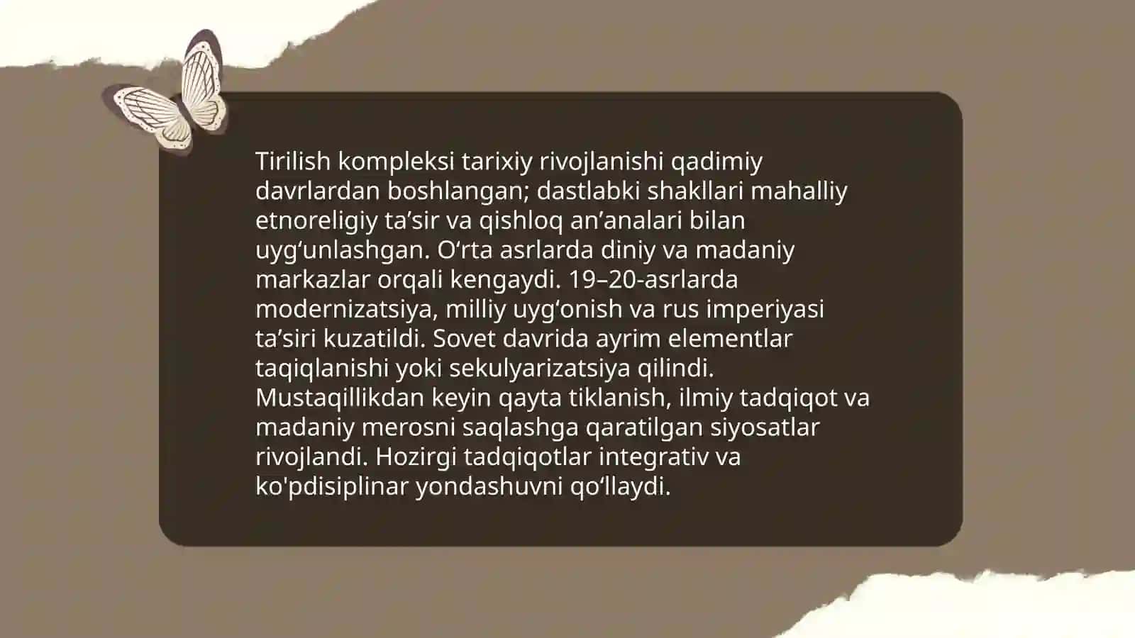 Tirilish kompleksi 3