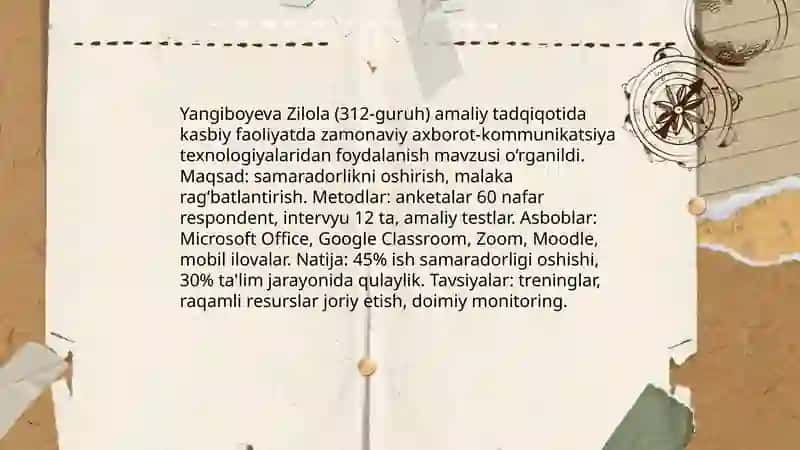 Kasbiy faoliyatda zamonaviy axborot-kommunikatsiya texnologiyalaridan foydalanish 3