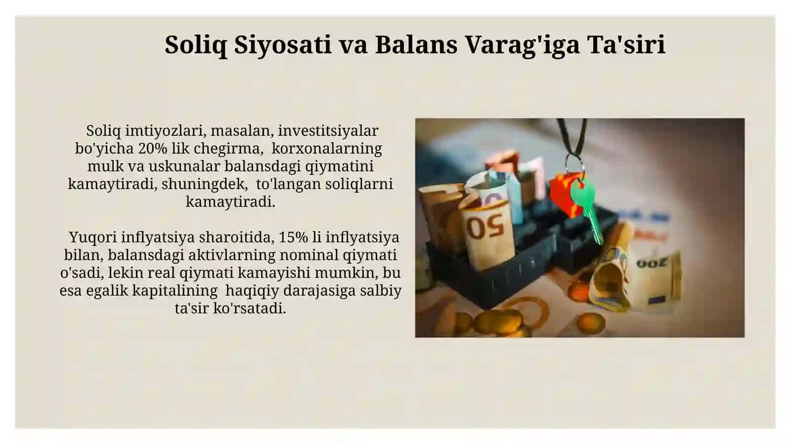 Balansdagi ozgarishlar 3