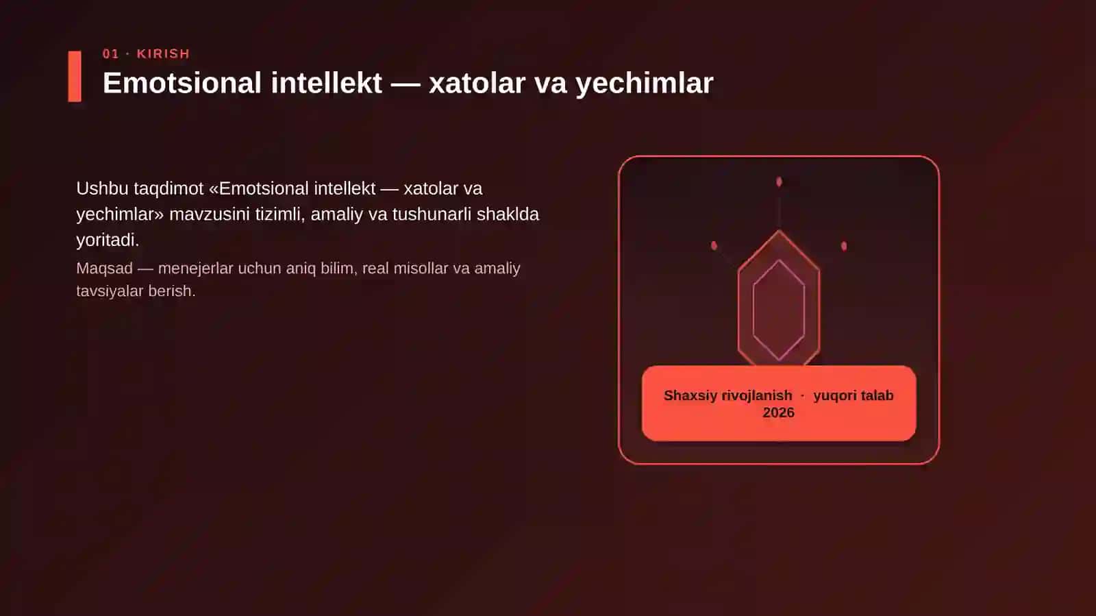 Emotsional intellekt — xatolar va yechimlar 3