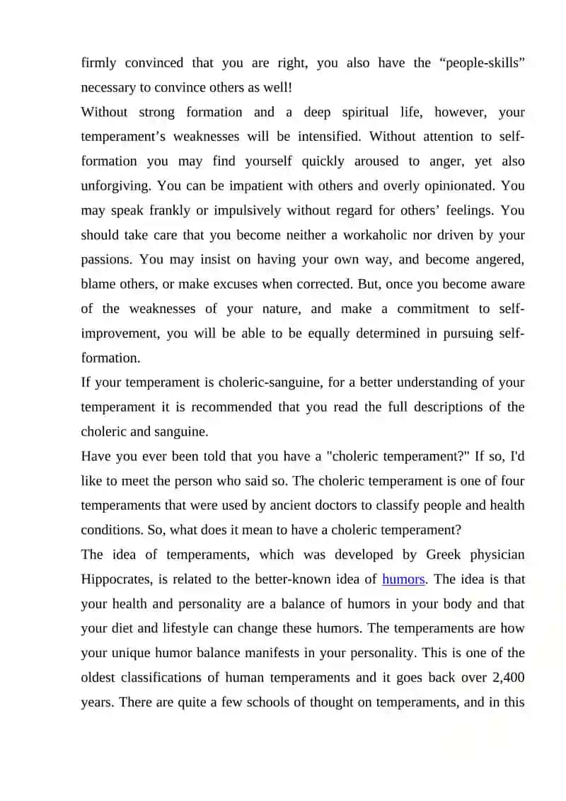 The Four Temperaments 3