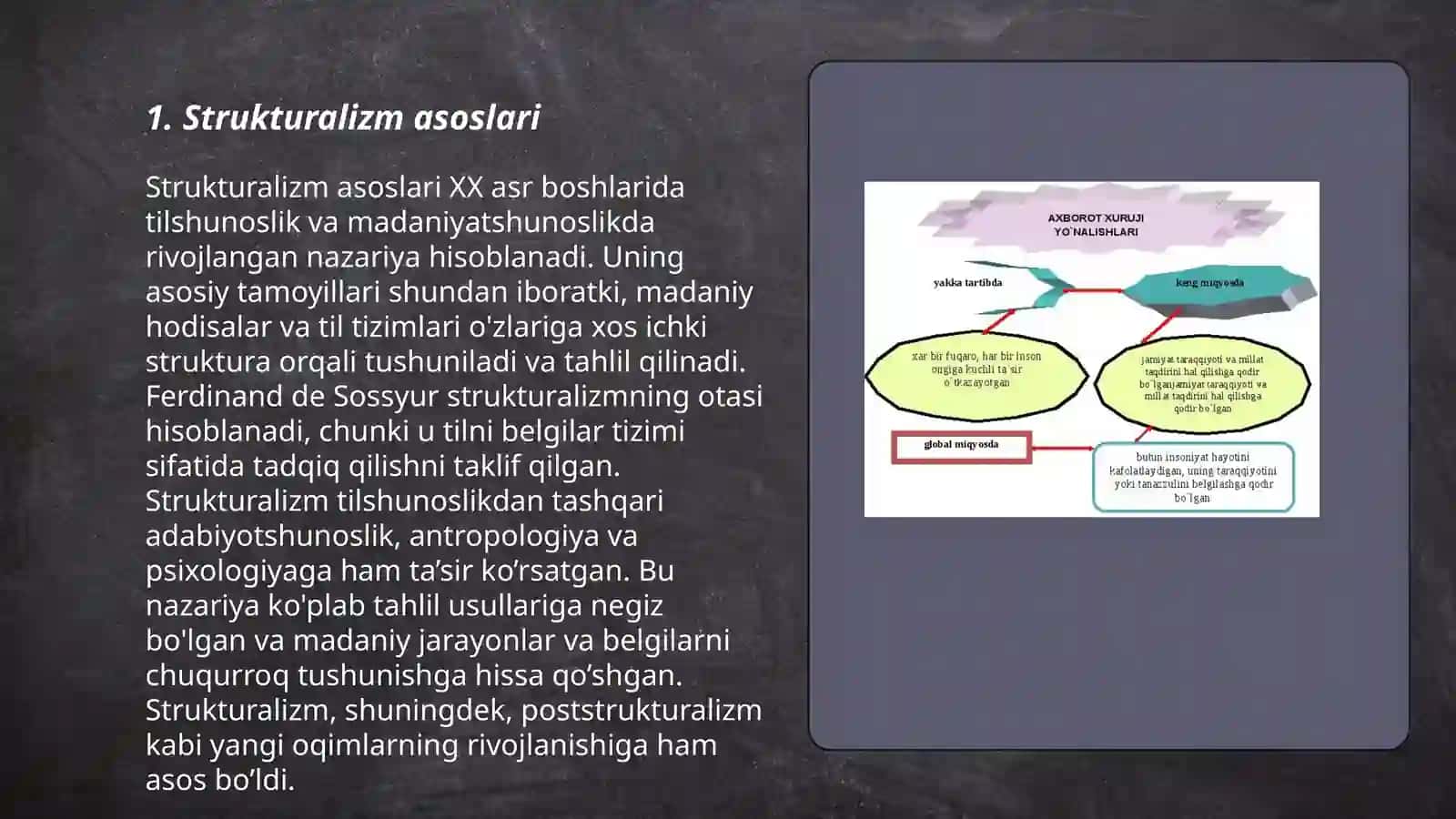 Strukturalizm va uning yo'nalishlari 3