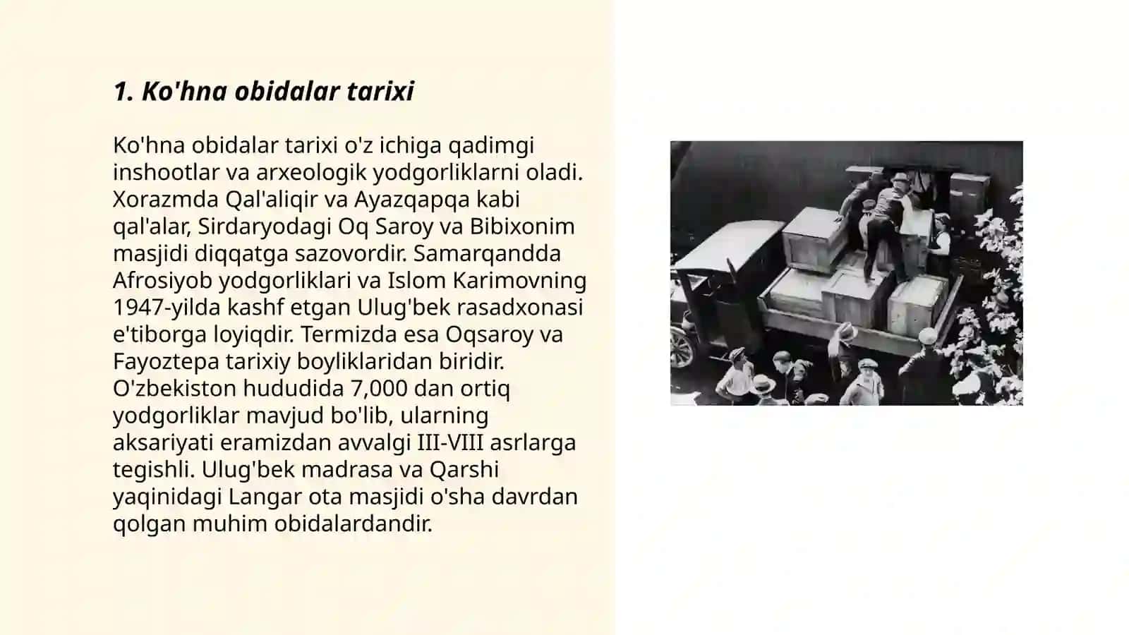 Ko'hna obidalar tarixi 3