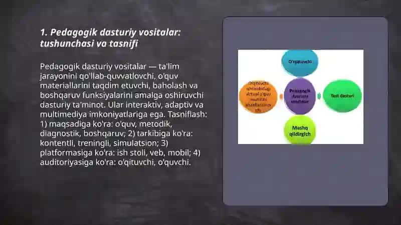 Pedagogik dasturiy vositalar 3