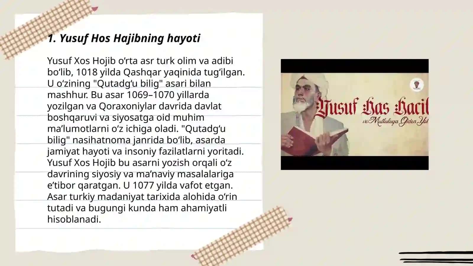 Qutadg‘u Bilig 3
