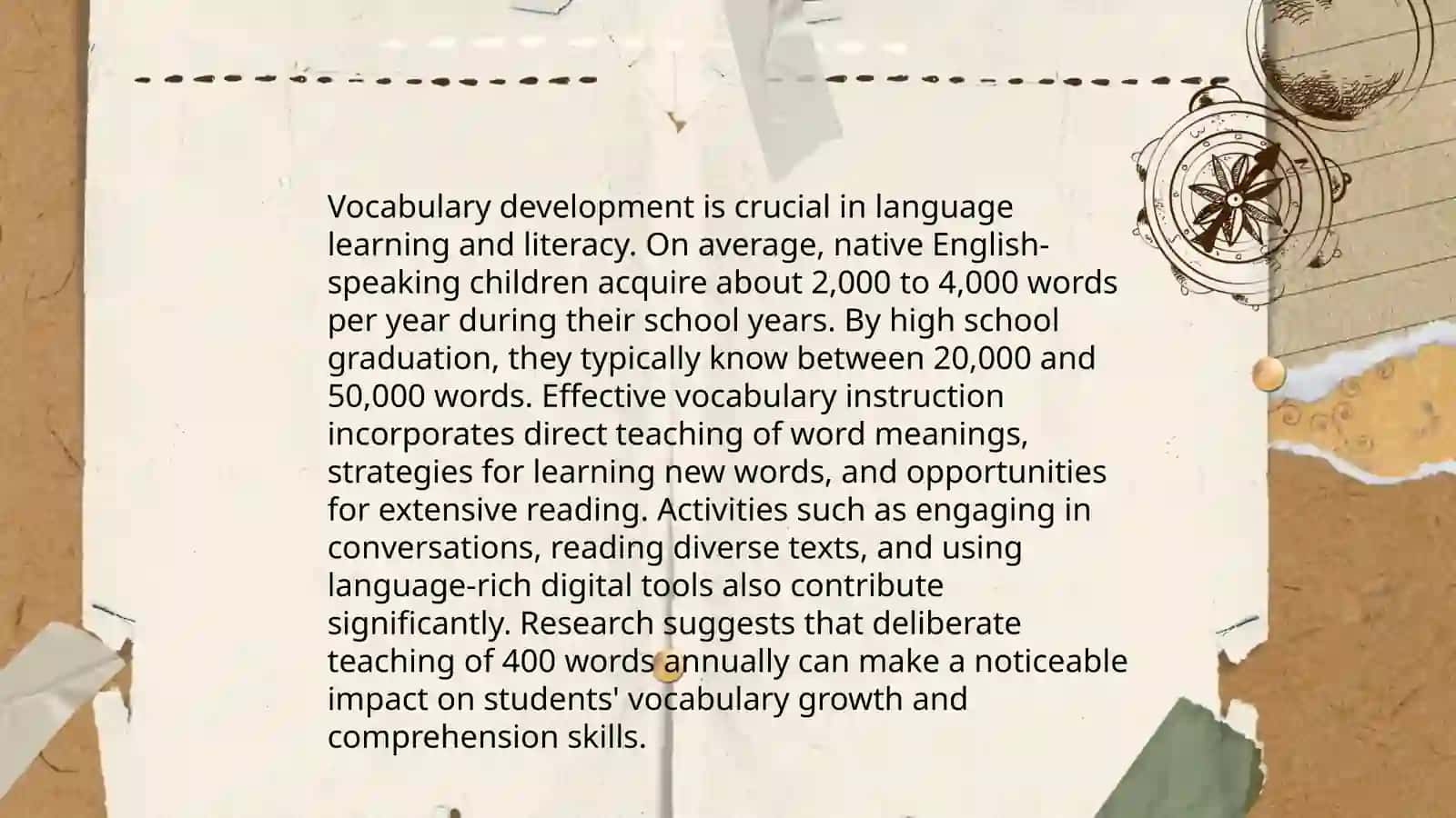 Vocabulary Development for Language Skills Improvement 3