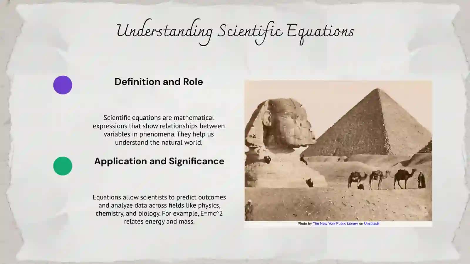 Equations in Science 3