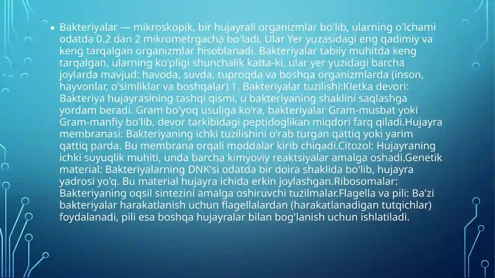 Bakteriyalarni Berji aniqlagichi 3
