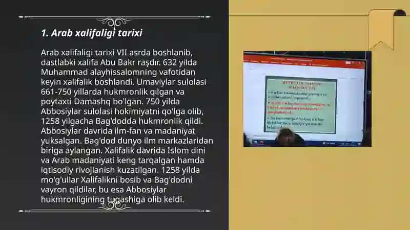 Arab xalifaligi tarixi 3
