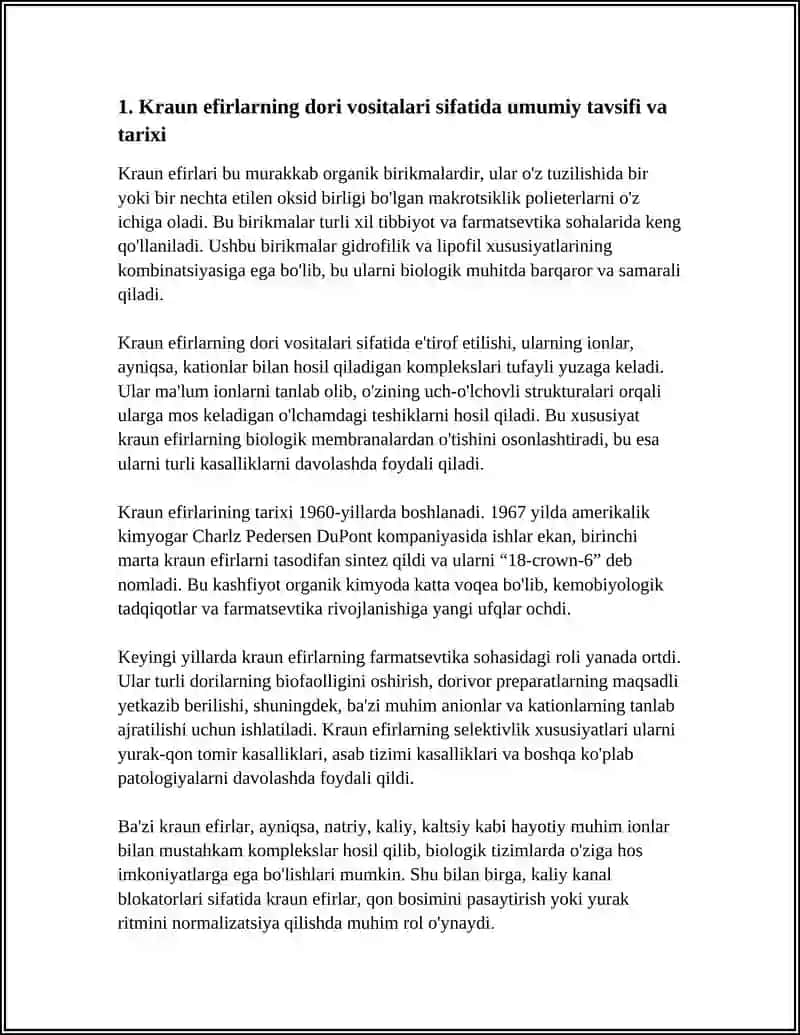 Kraun efirlar 3