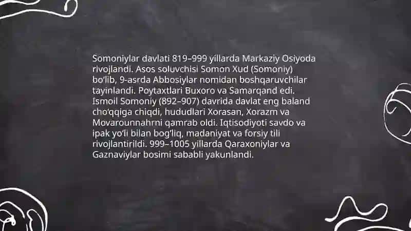 Somoniylar davlati 3