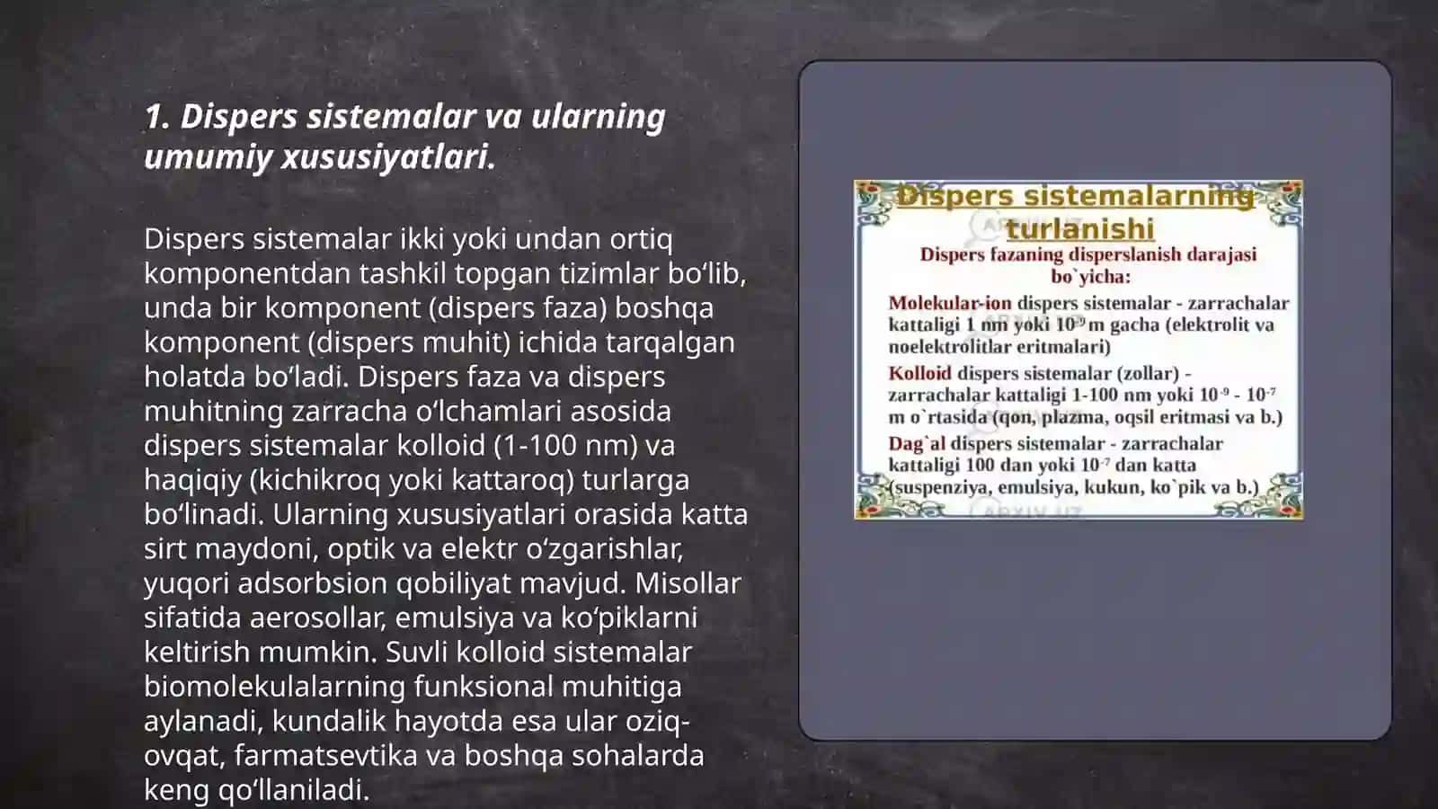 Dispers sistemalar 3