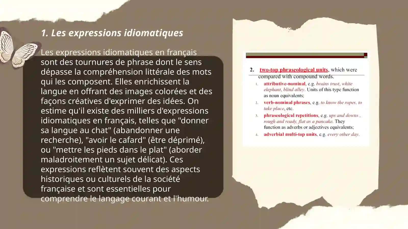 Phraséologie et ses types 3