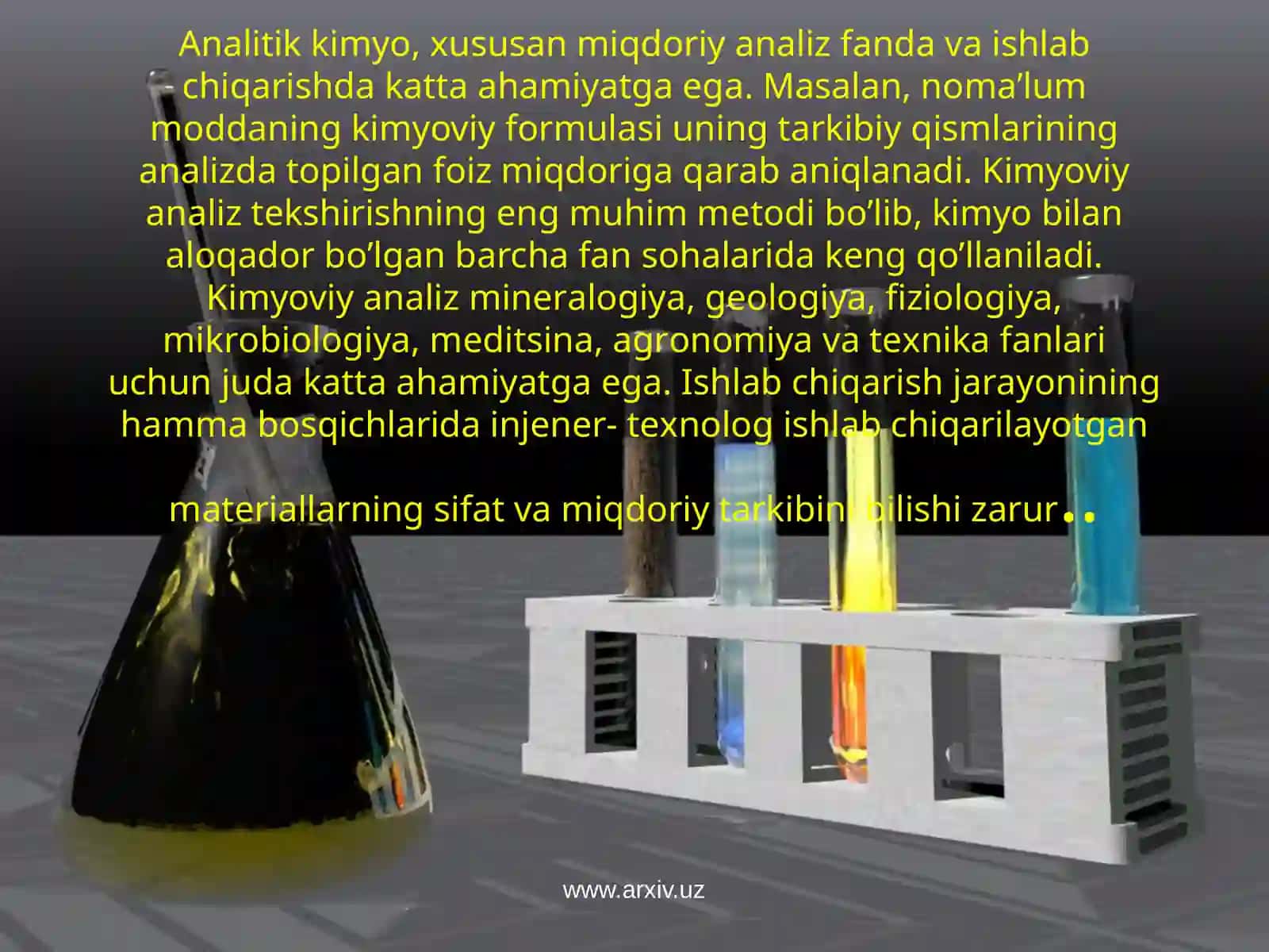 Kimyoviy analizlar 3