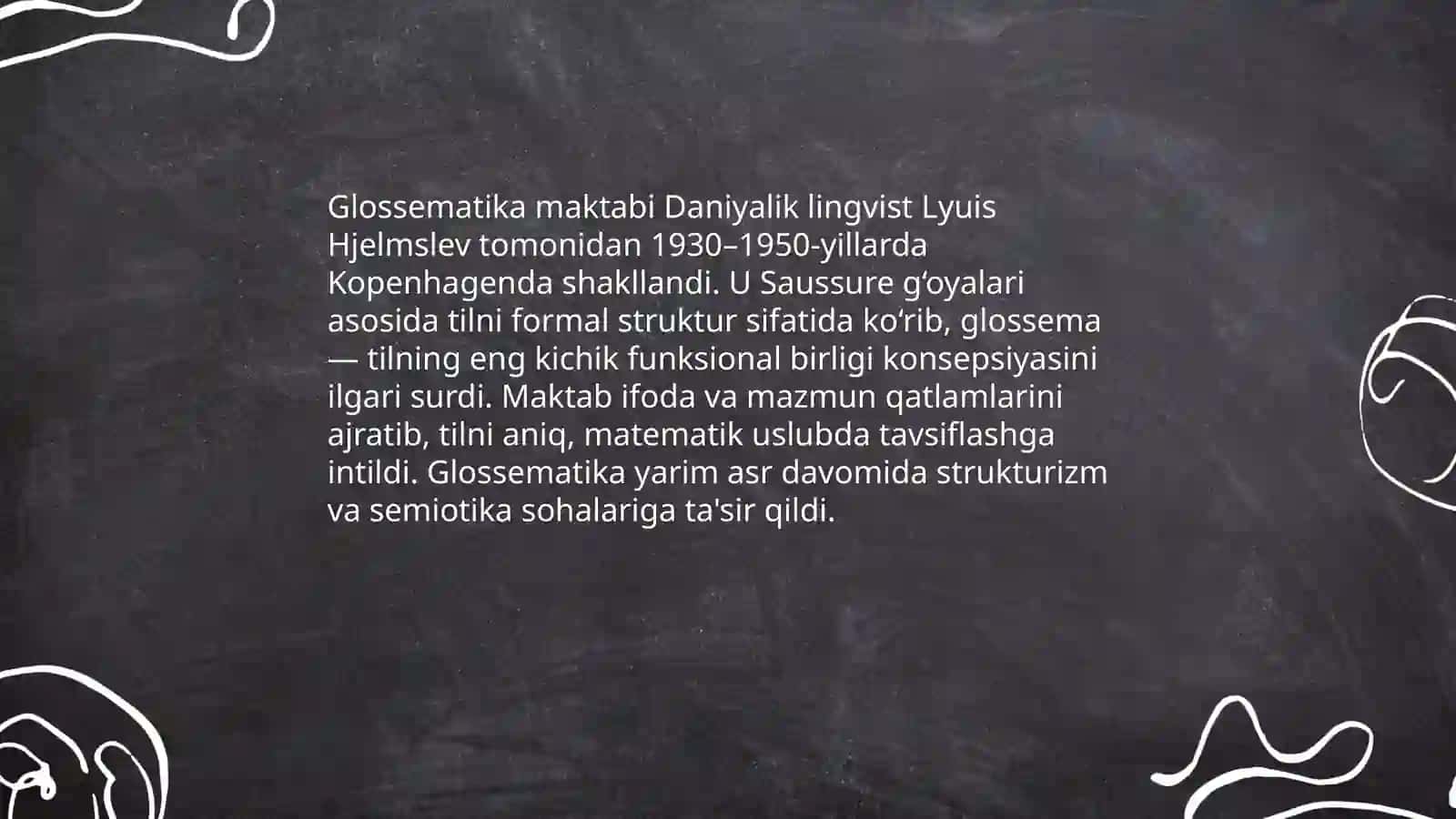 Glossematika maktabi ta'limoti 3