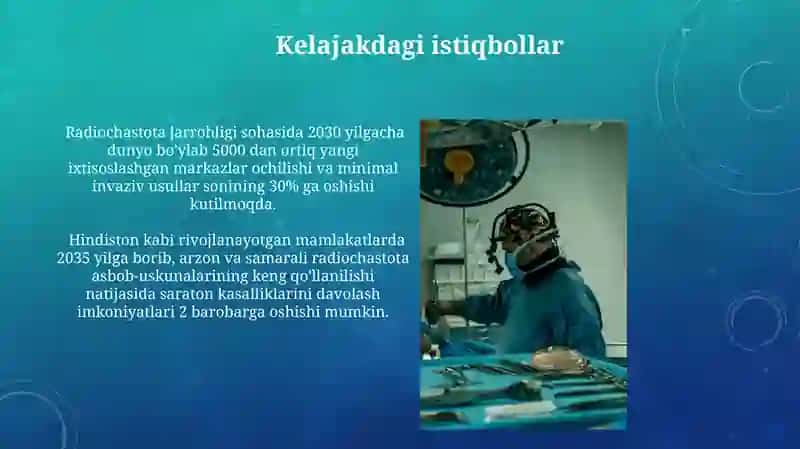 Radiotólqinli jarrohlik 3