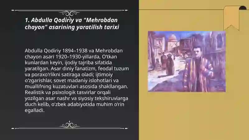 Mehrobdan chayon 3