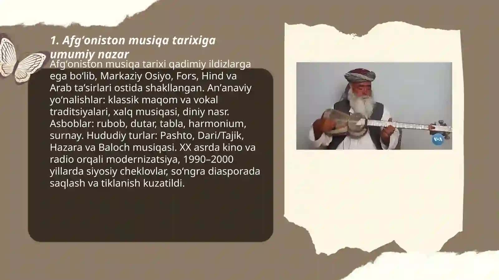 Afgʻoniston musiqa madaniyati 3