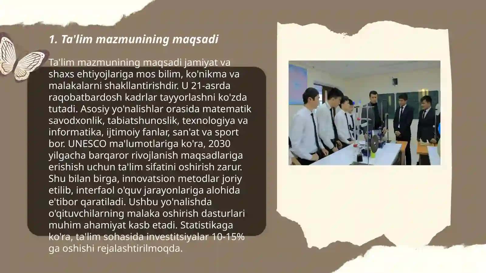 Ta'lim mazmuni 3