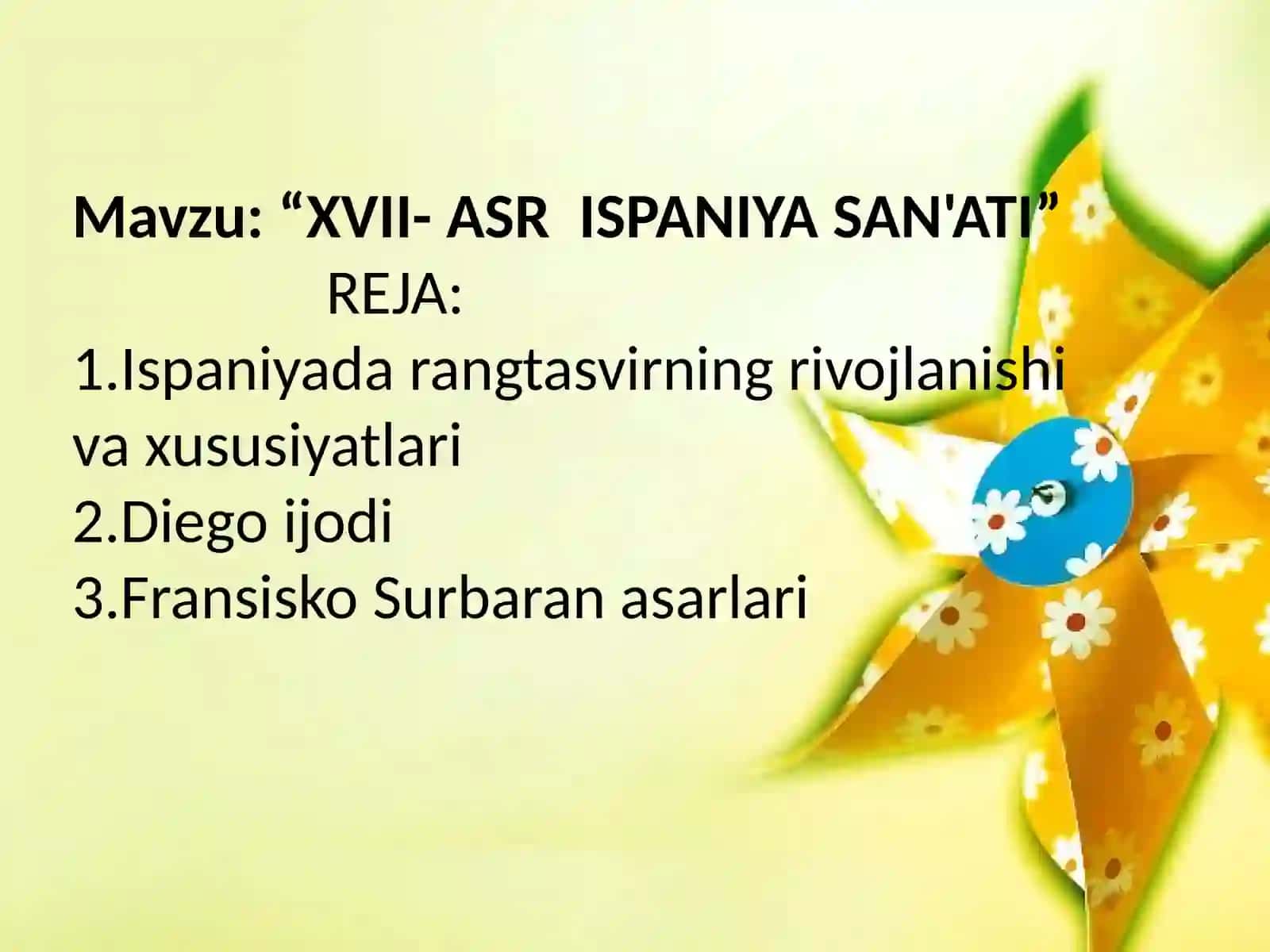 XVII- ASR ISPANIYA SAN'ATI.pptx 3
