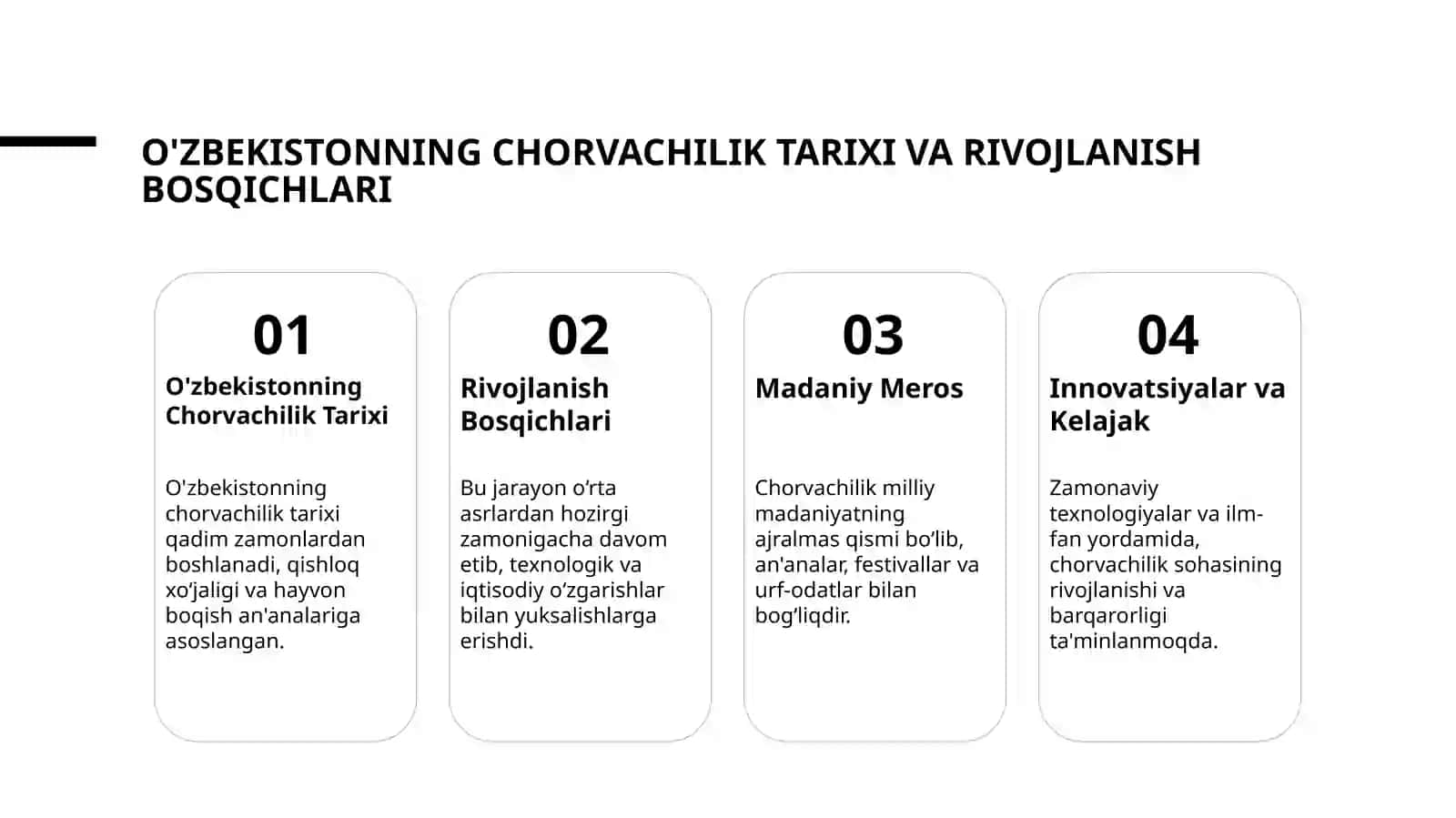 Chorvachilik 3