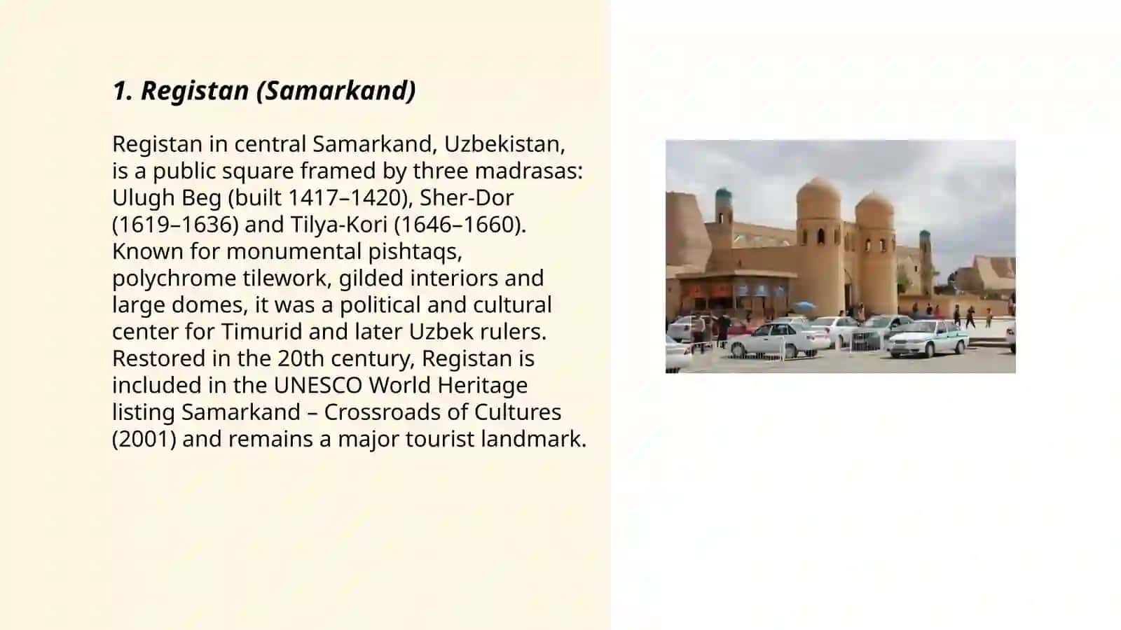Registan (Samarkand) 3
