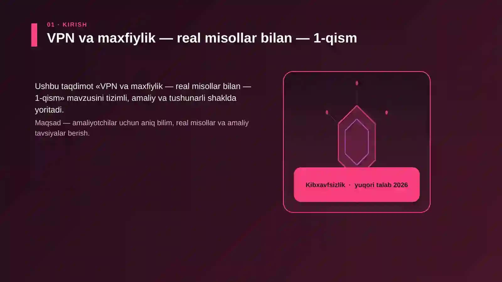 VPN va maxfiylik — real misollar bilan — 1-qism 3