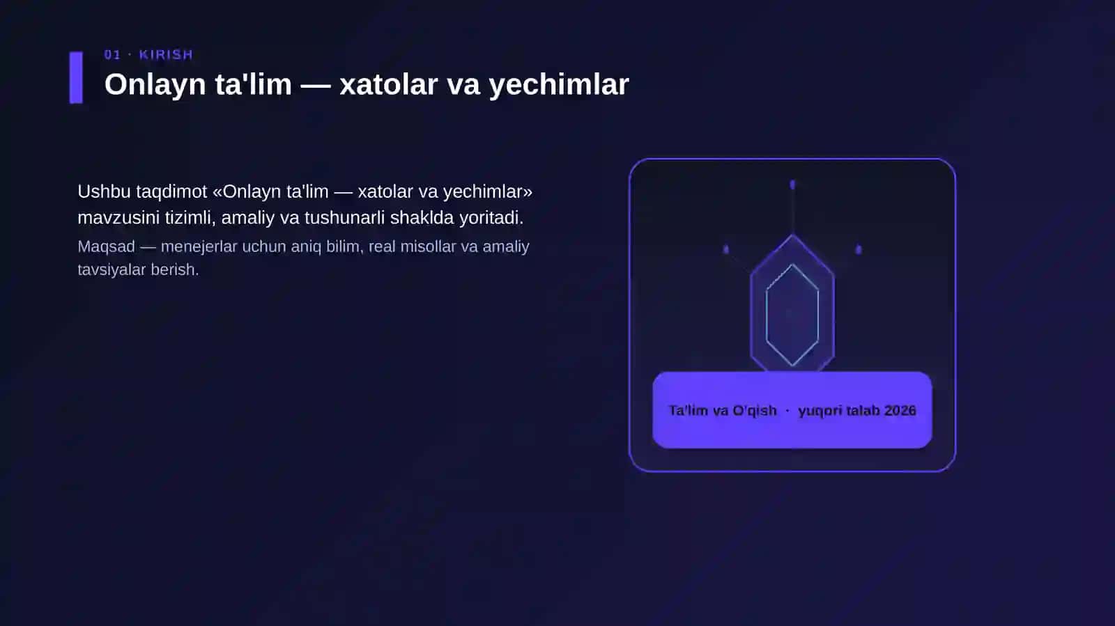 Onlayn ta'lim — xatolar va yechimlar 3