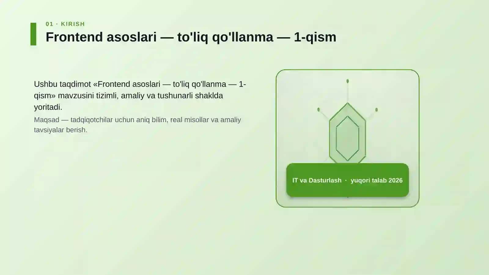 Frontend asoslari — to'liq qo'llanma — 1-qism 3