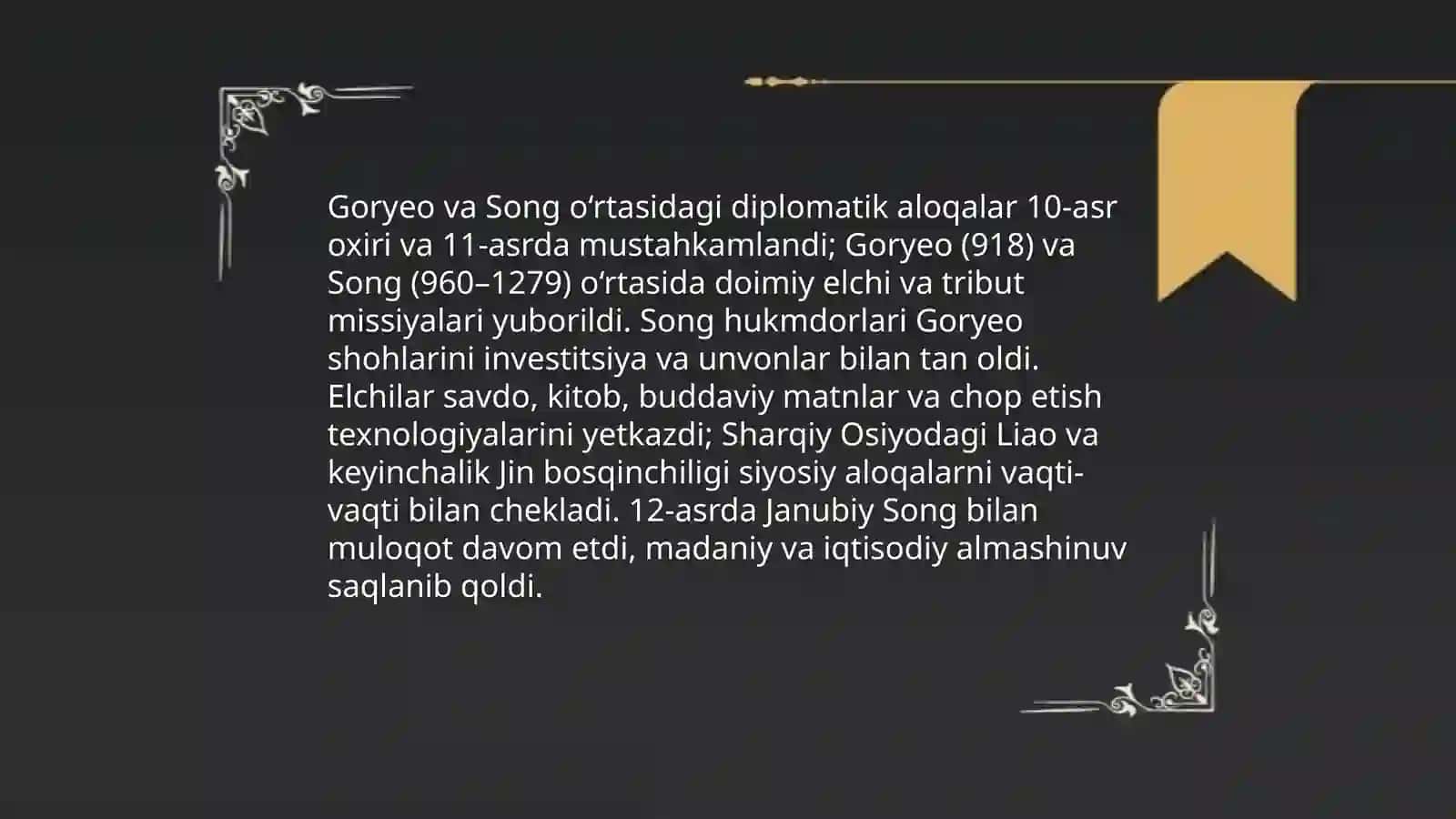 Goryeo va Xitoy Song, Yuan munosabatlari 3