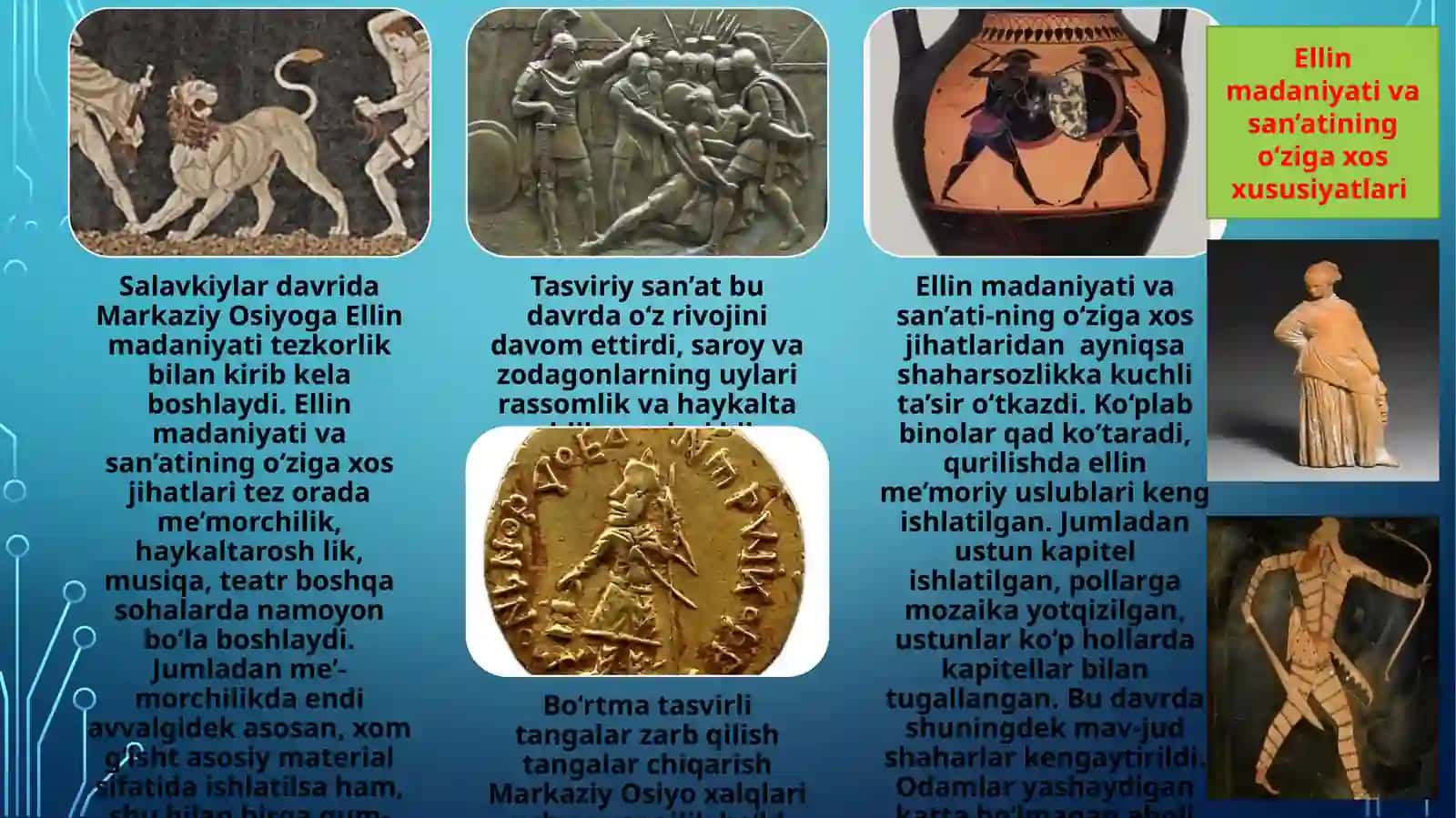 ANTIK DAVRI MADANIYATI VA SAN’ATI 3