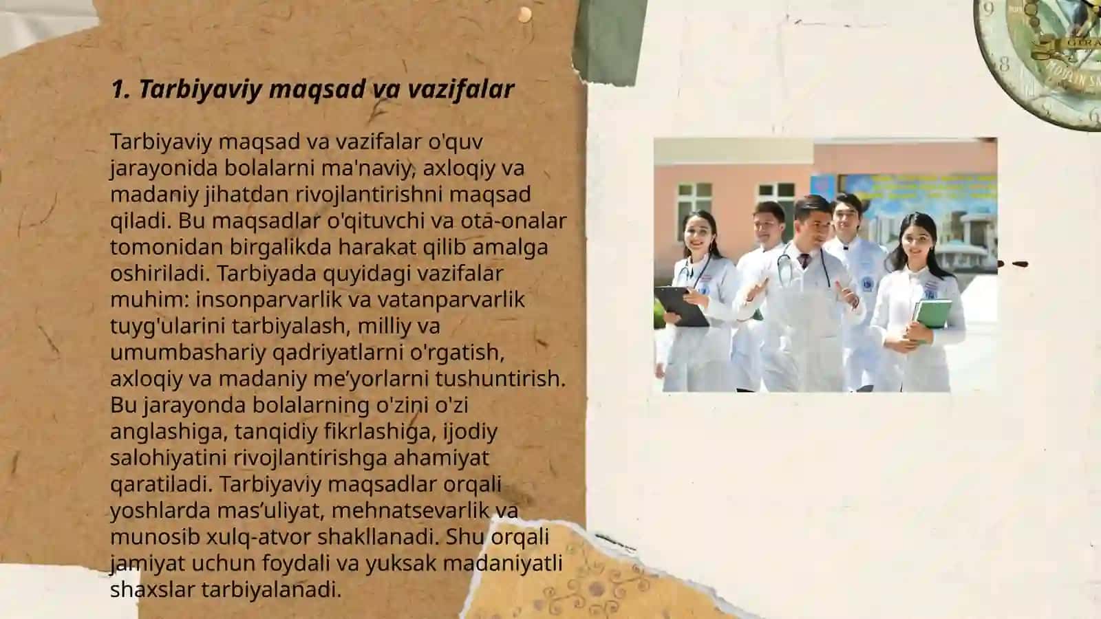 Tarbiya Usullari va Shakllari Taqdimot 3