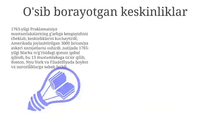 Amerika mustaqillik inqilobi 3