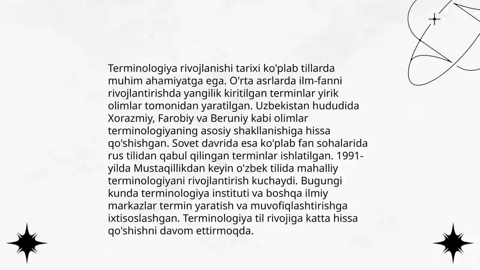 Terminologiya, terminshunoslik, terminografiya 3