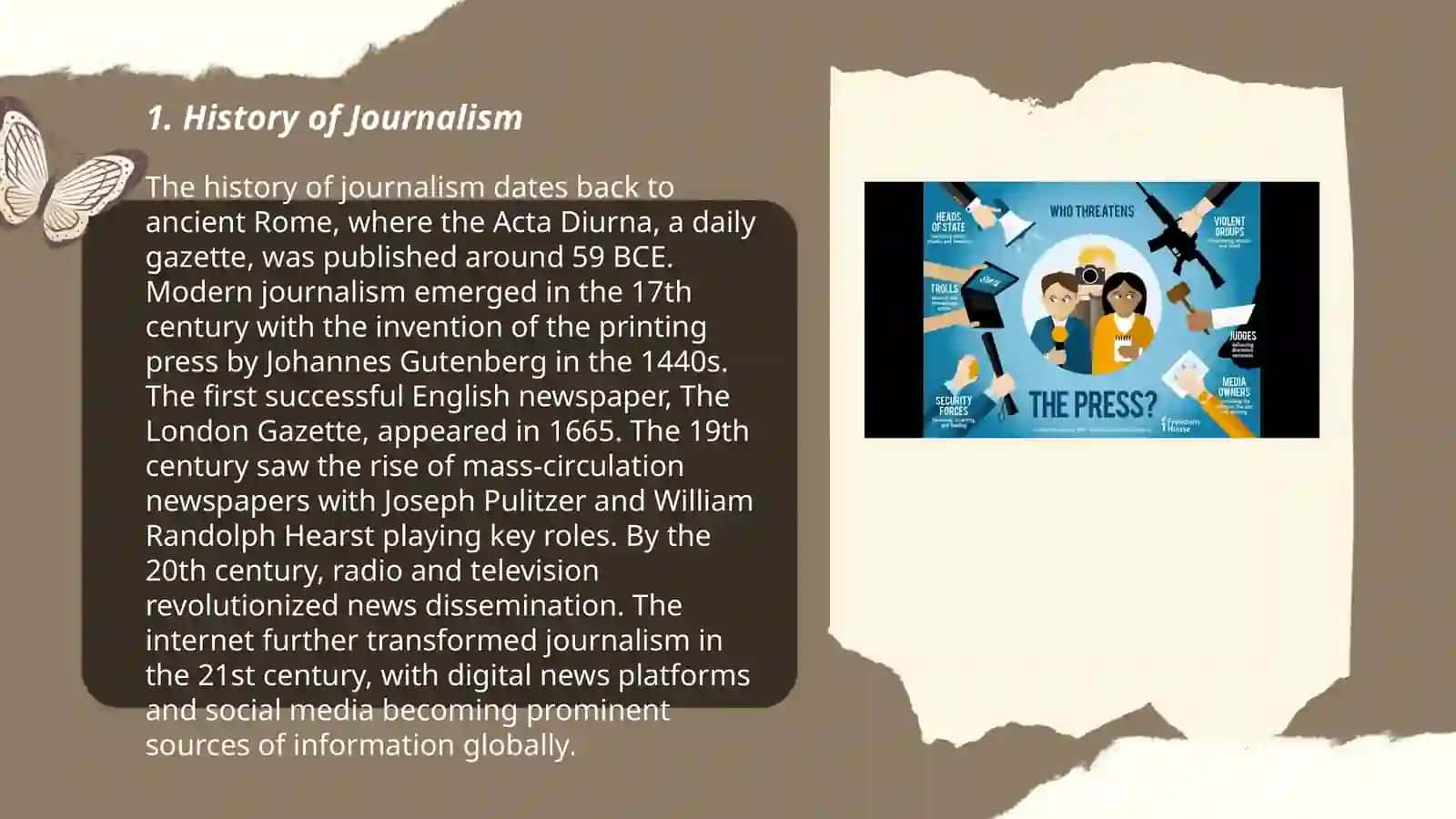 The press and The media 3