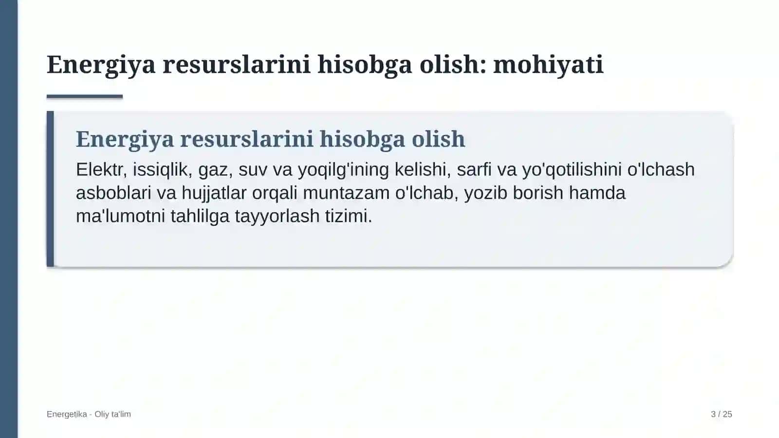 Ko'chma savdoda energiya resurslarini hisobga olish 3
