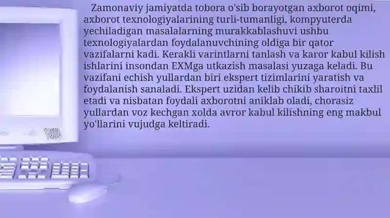 Intellektual axborot tizimlari 3