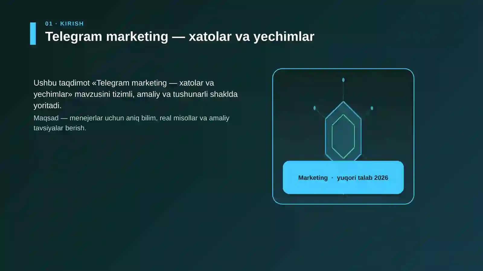 Telegram marketing - xatolar va yechimlar 3