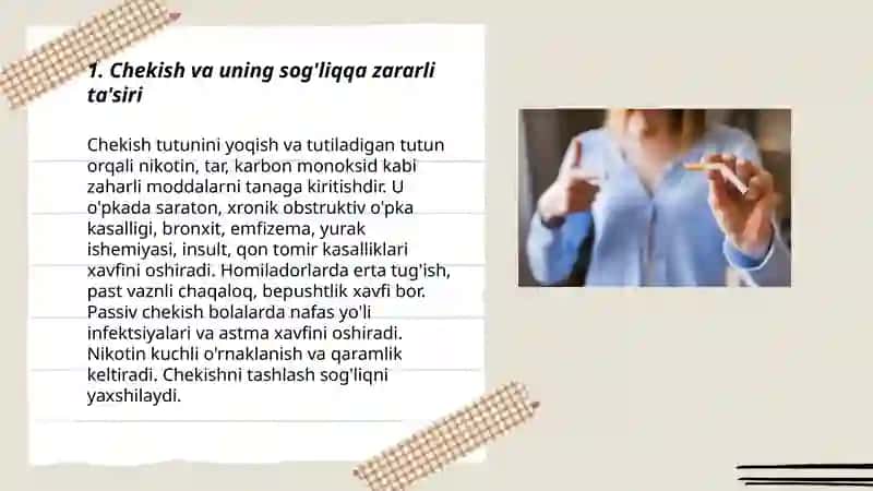 Zararli odatlar 3