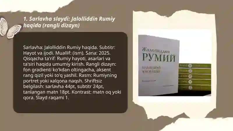 Jalolliddin Rumiy haqida 3