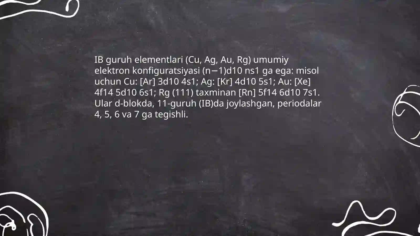 IB guruh elementlari 3