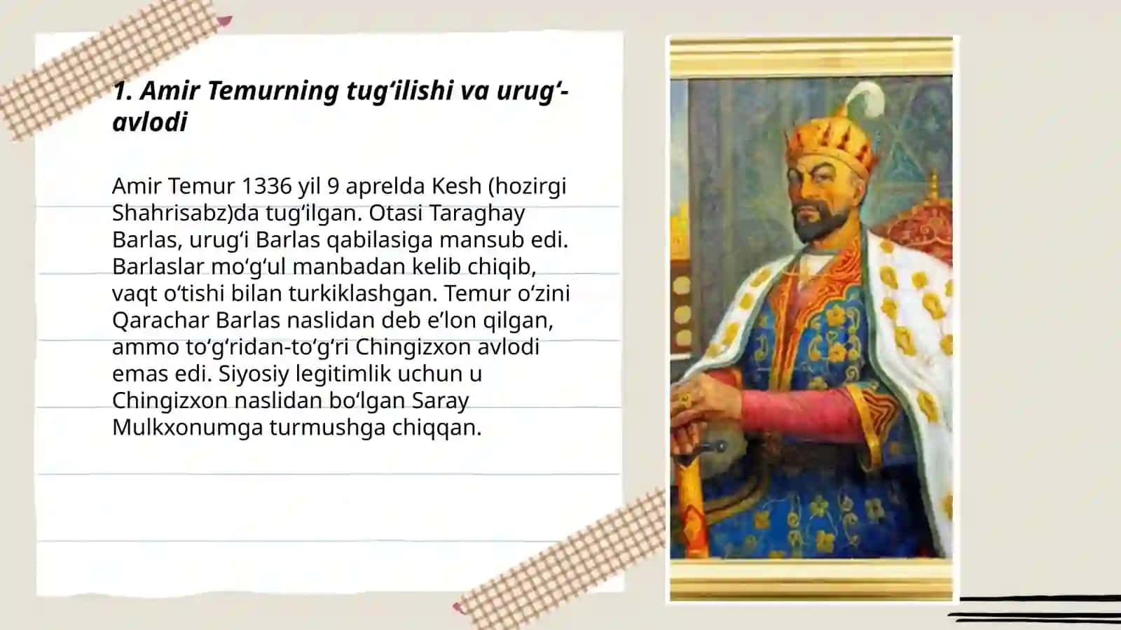 Amir Temur 3