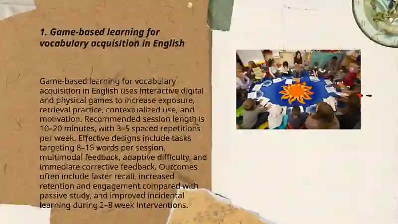 Educational games for Teaching English Language 3