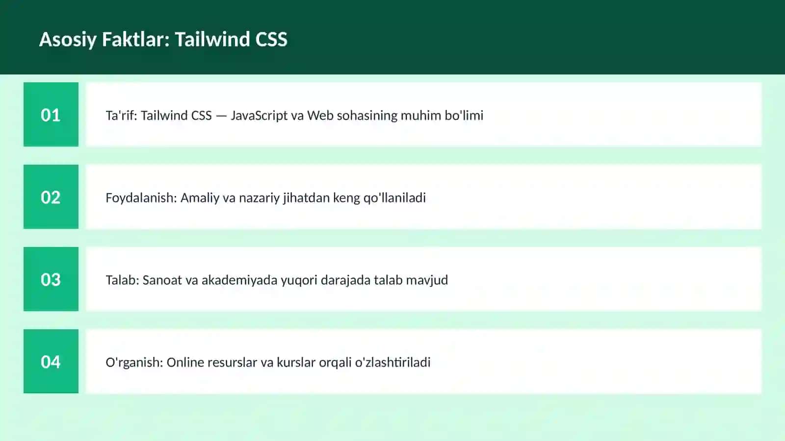 Tailwind CSS 3