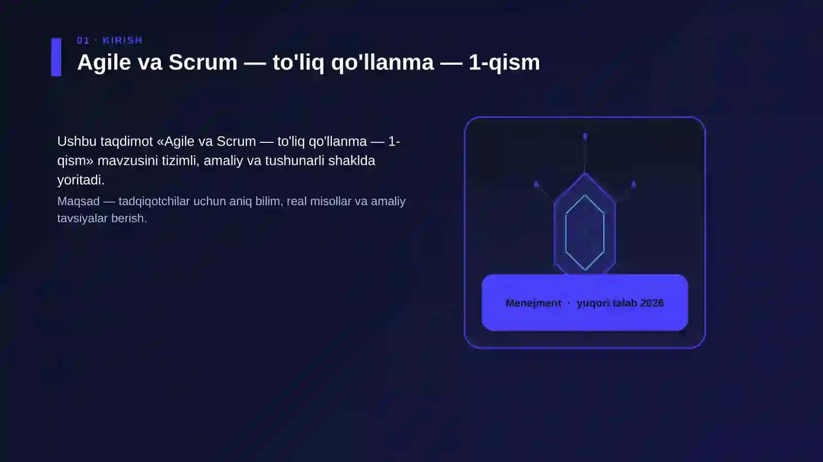 Agile va Scrum — to'liq qo'llanma — 1-qism 3